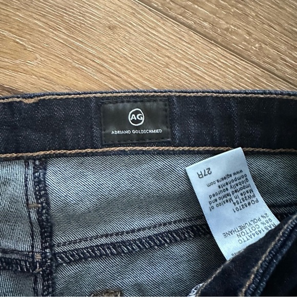 AG Adriano Goldschmied Prima Cigarette Leg Women’s Dark Wash Jeans Sz 27R GUC - Picture 5 of 8